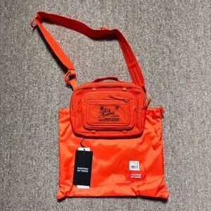 Raf Simons Orange Eastpack Edition Loop Waistbag Pouch Excellent Condition